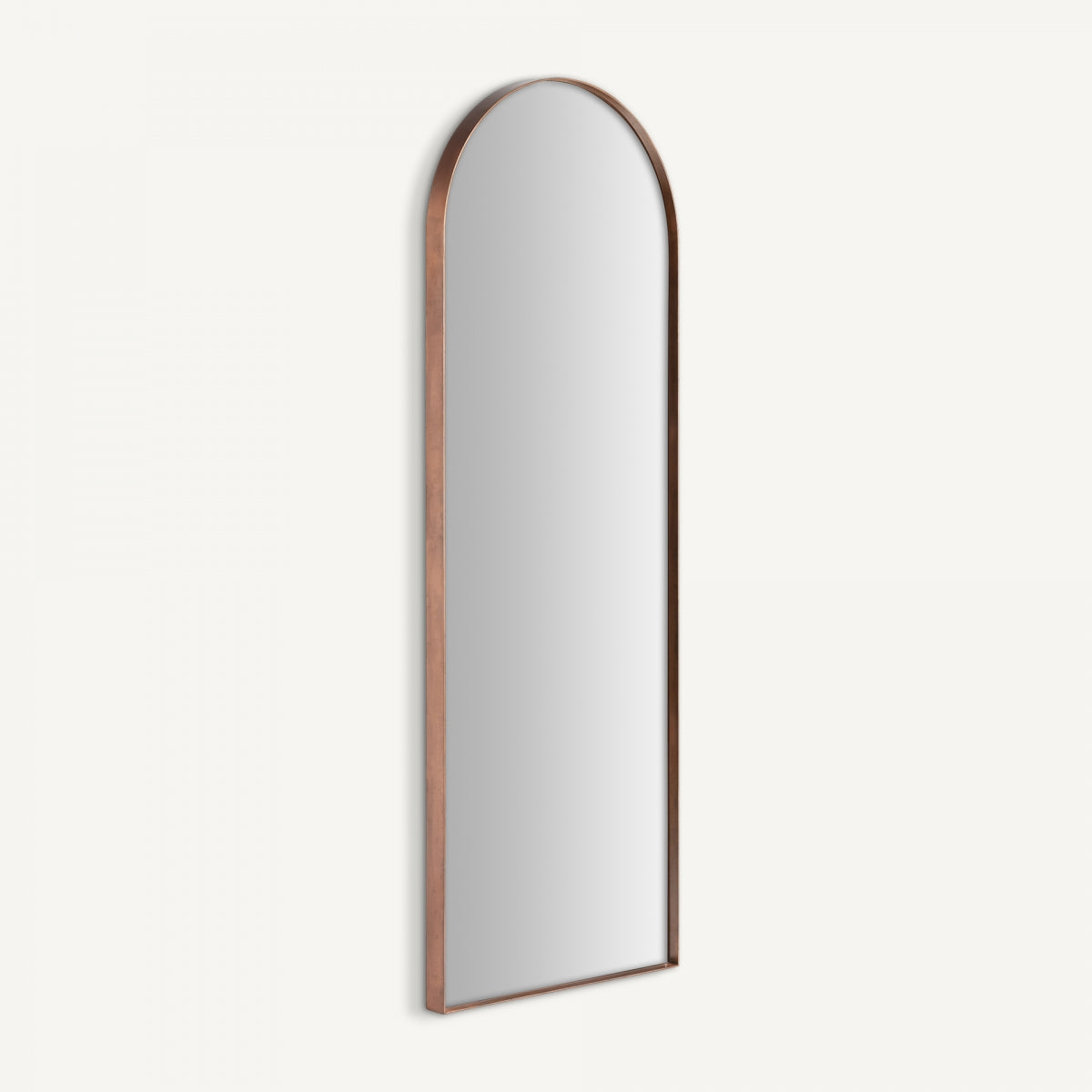 Miroir rectangulaire en métal cuivré | VICAL Riley | REMO, mobilier et décoration