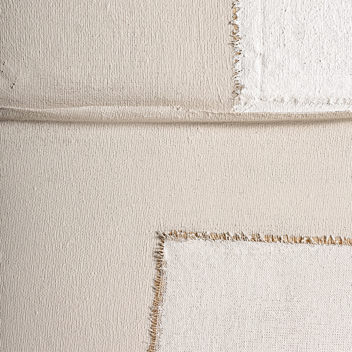 Beige patchwork canvas | Vical Cray