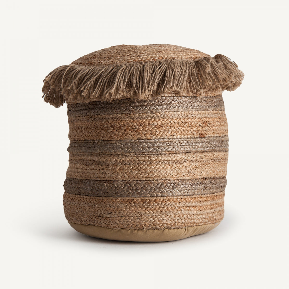 Pouf rond en jute | Vical Tassarolo | REMO, mobilier et décoration d'intérieur