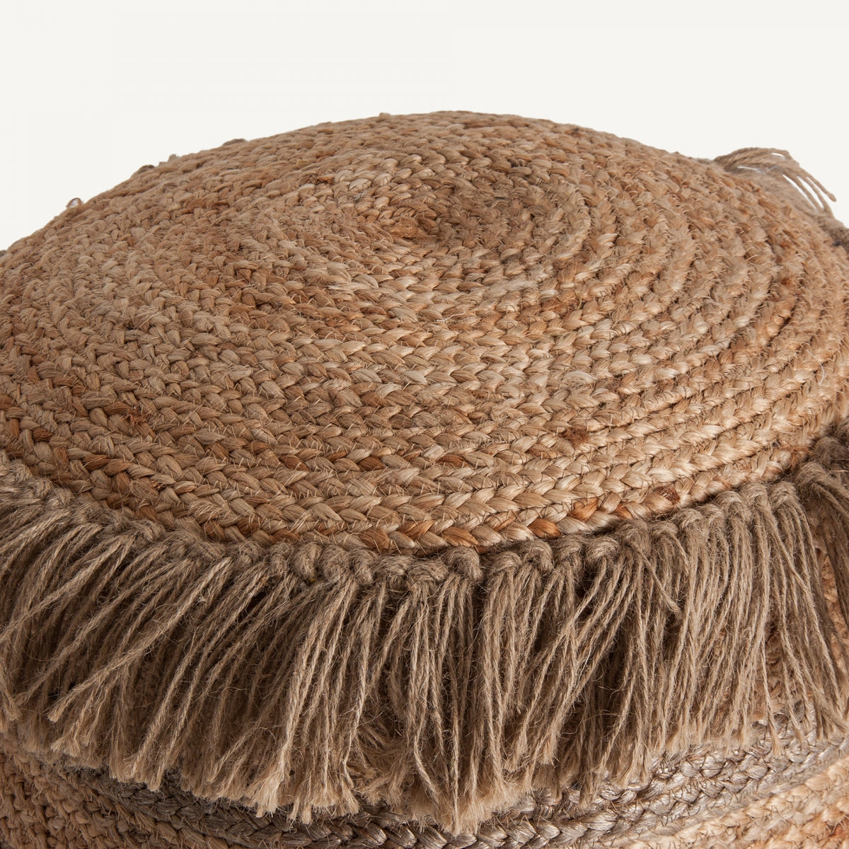 Pouf rond en jute | Vical Tassarolo | REMO, mobilier et décoration d'intérieur