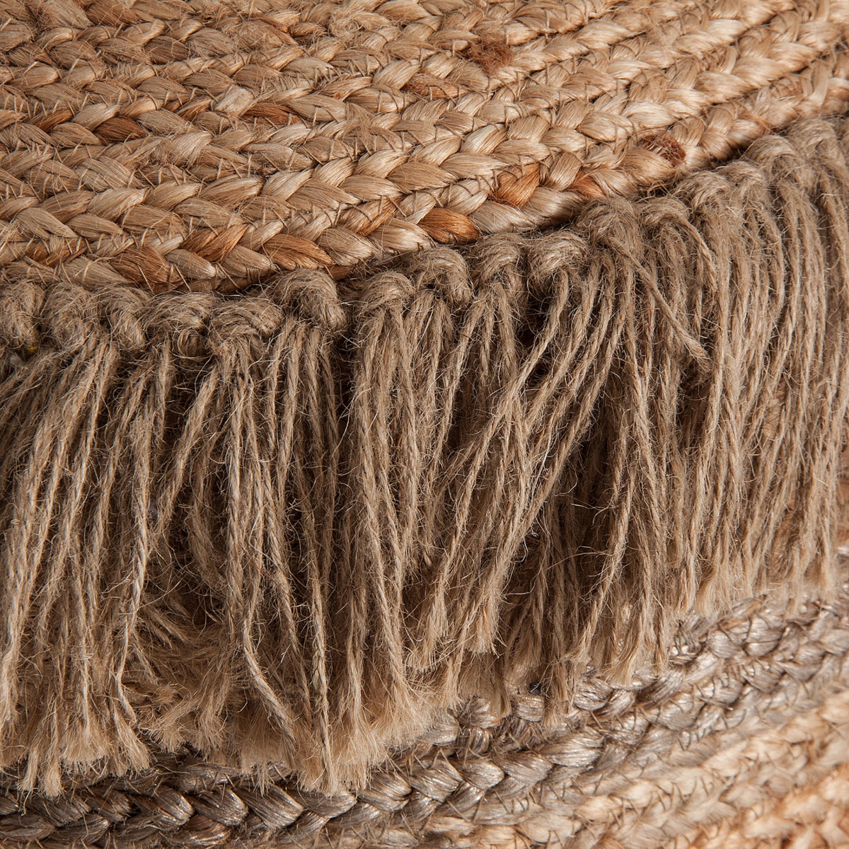 Pouf rond en jute | Vical Tassarolo | REMO, mobilier et décoration d'intérieur