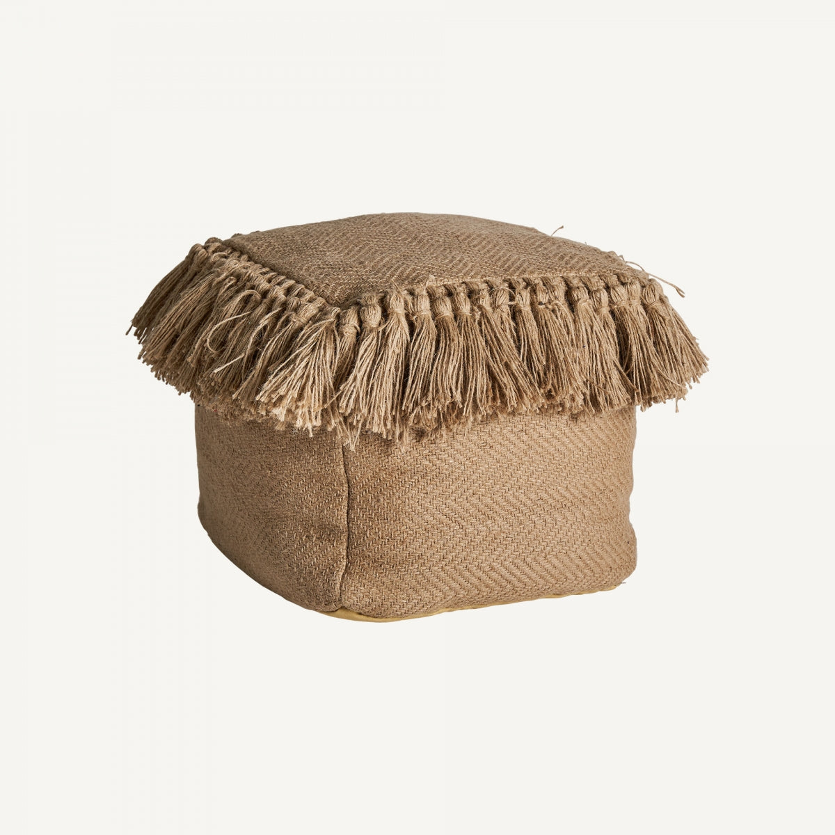 Pouf rond en jute | Vical Bassaluzo | REMO, mobilier et décoration d'intérieur