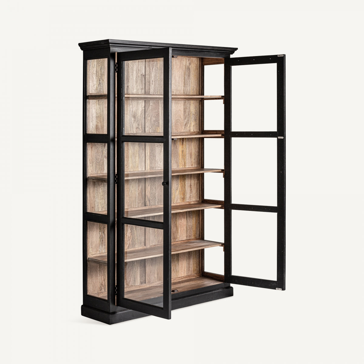 Vitrine en bois de manguier noir | Vical Bavay | REMO, mobilier et décoration d'intérieur