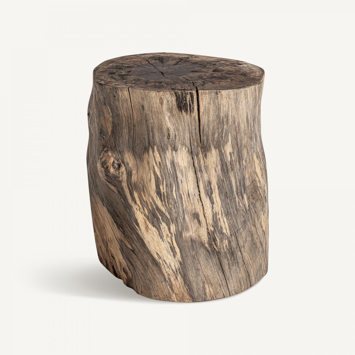 Tabouret en bois de tamarinier foncé | Vical Dharm | REMO, mobilier et décoration d'intérieur