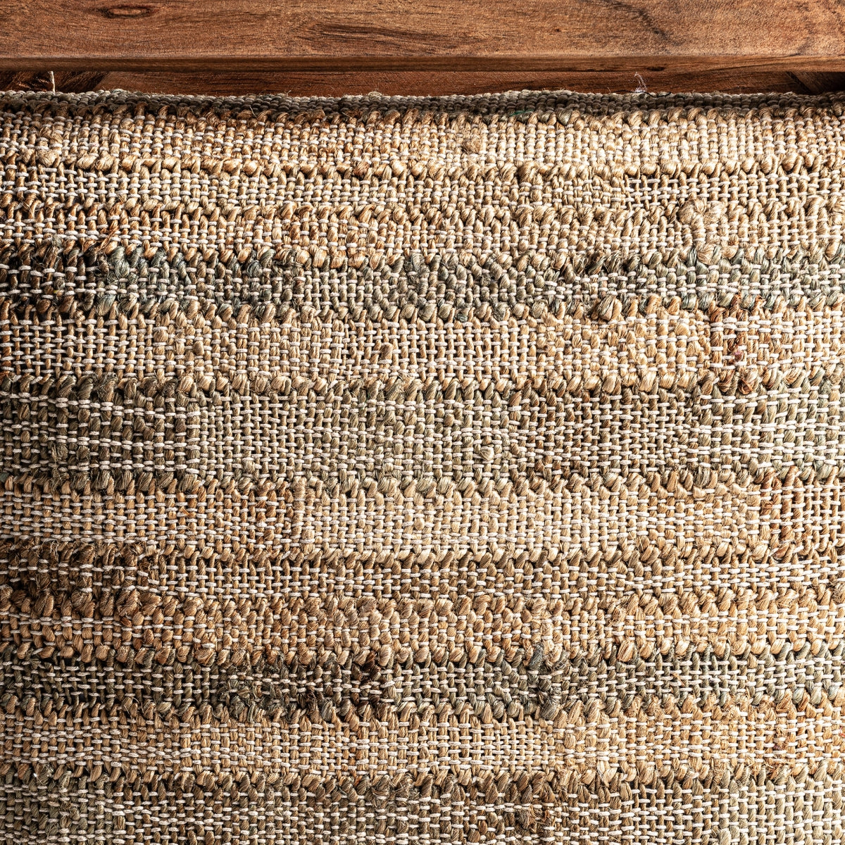 Pouf en manguier et jute | Vical Conway | REMO, mobilier et décoration d'intérieur