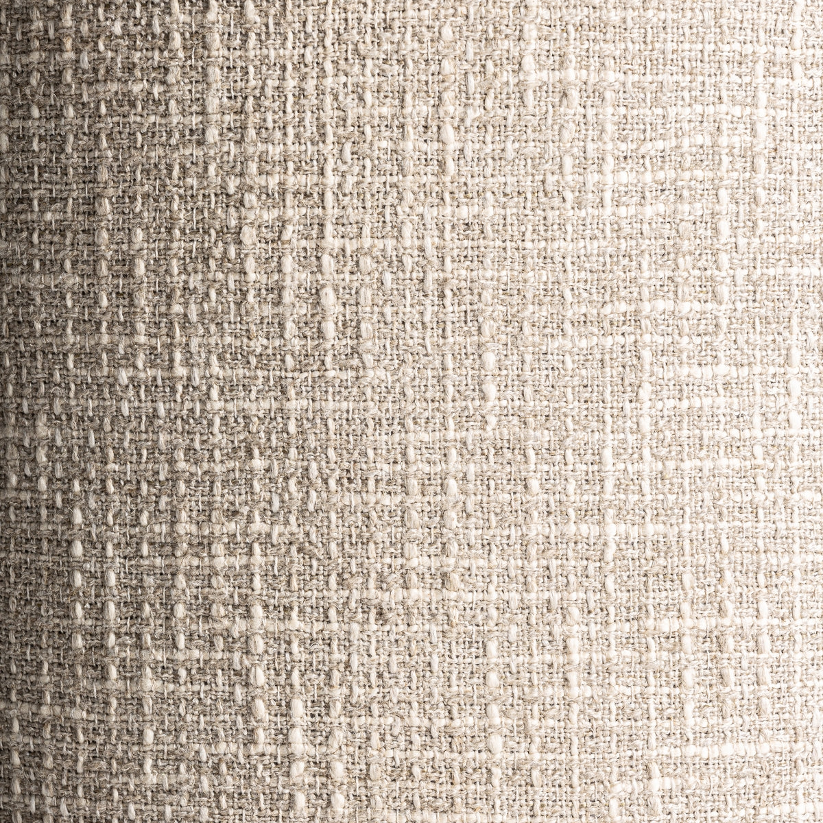 Pouf en tissu beige | Vical Aran | REMO, mobilier et décoration d'intérieur