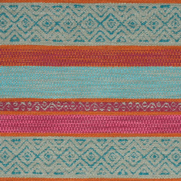 Tissu d'ameublement Pampas Teal Cigarette and Match | Andrew Martin - vue principale | REMO-HOME
