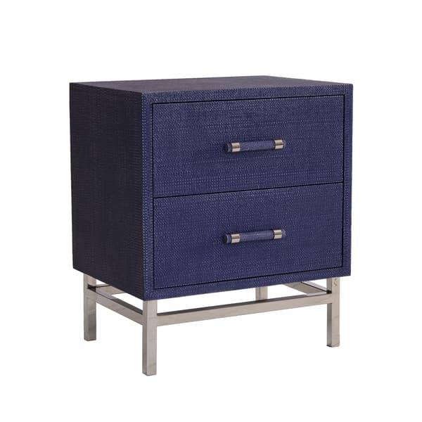 Table de chevet Hesta Blue | Andrew Martin - vue de détail | REMO-HOME