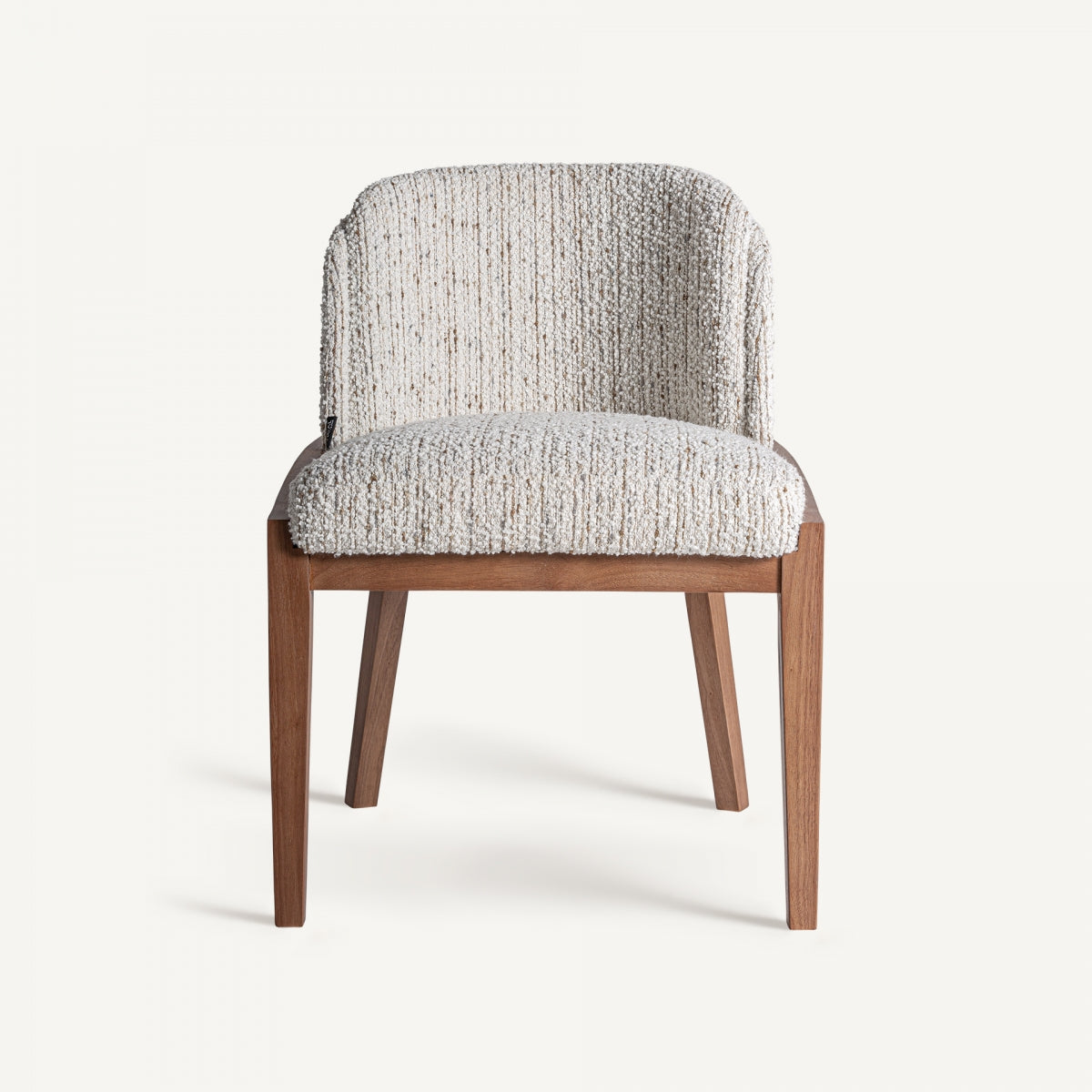 Chaise de salle à manger bouclé crème | VICAL Gigi | REMO, mobilier et décoration d'intérieur