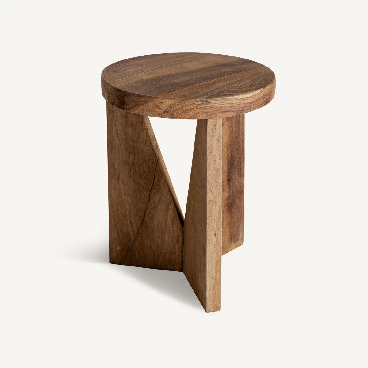 Table d'appoint en bois recyclé | Vical Cotard | REMO, mobilier et décoration d'intérieur