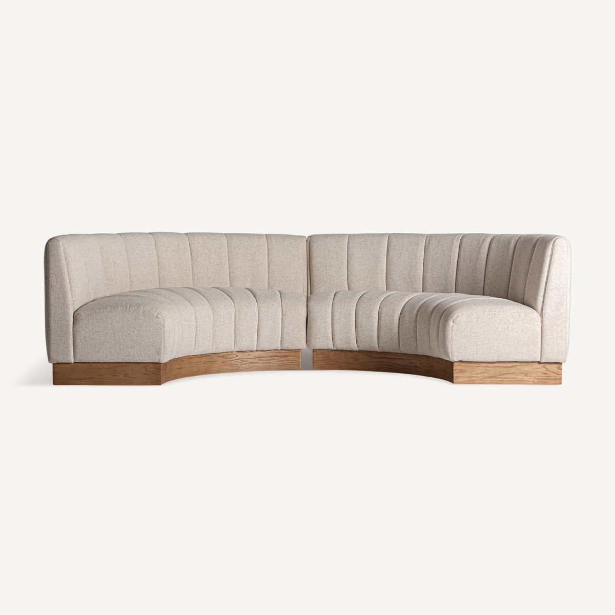 Canapé modulable en tissu beige | Vical Lurcy | REMO, mobilier et décoration d'intérieur