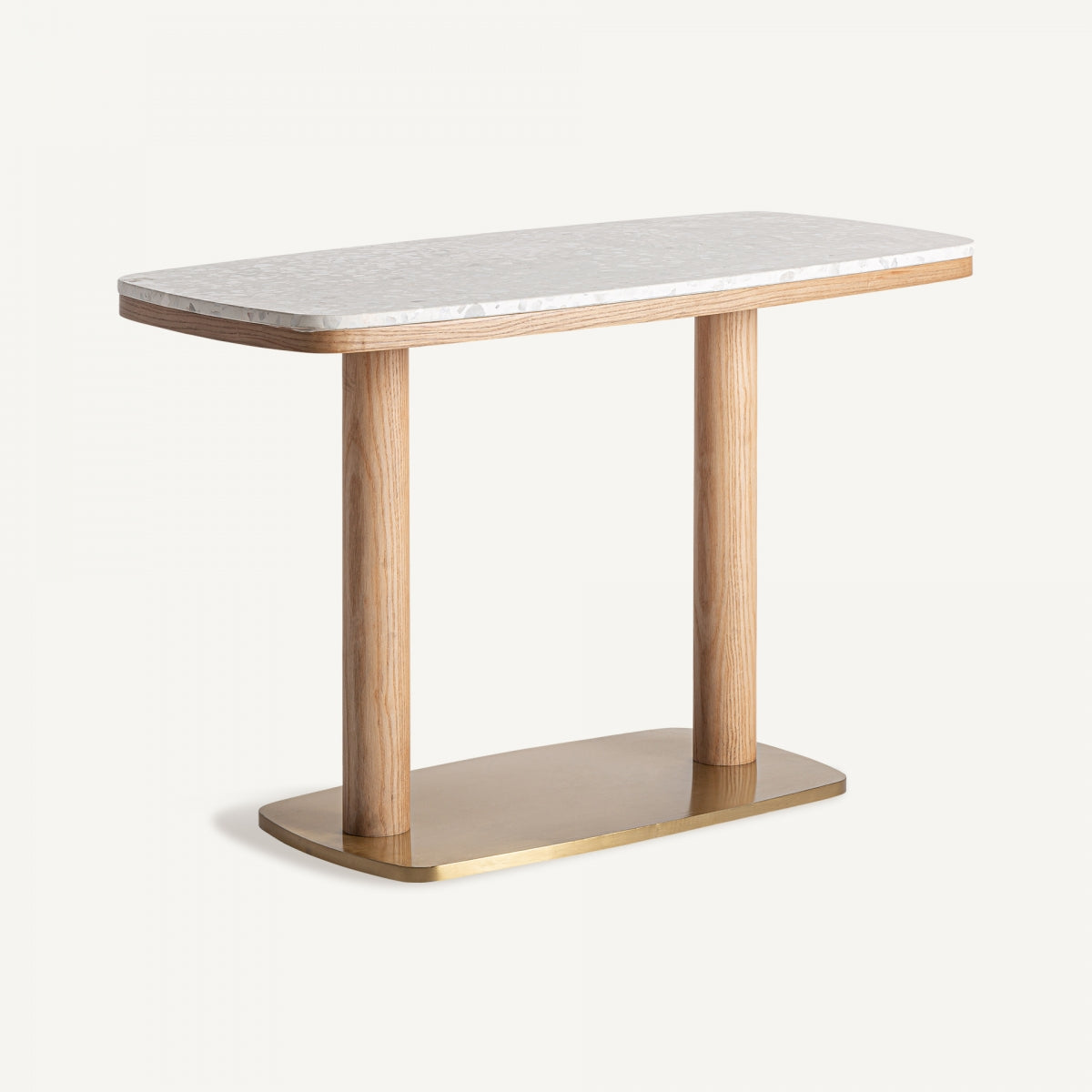 Table de bar en terrazzo gris | Vical Birieux | REMO, mobilier et décoration d'intérieur