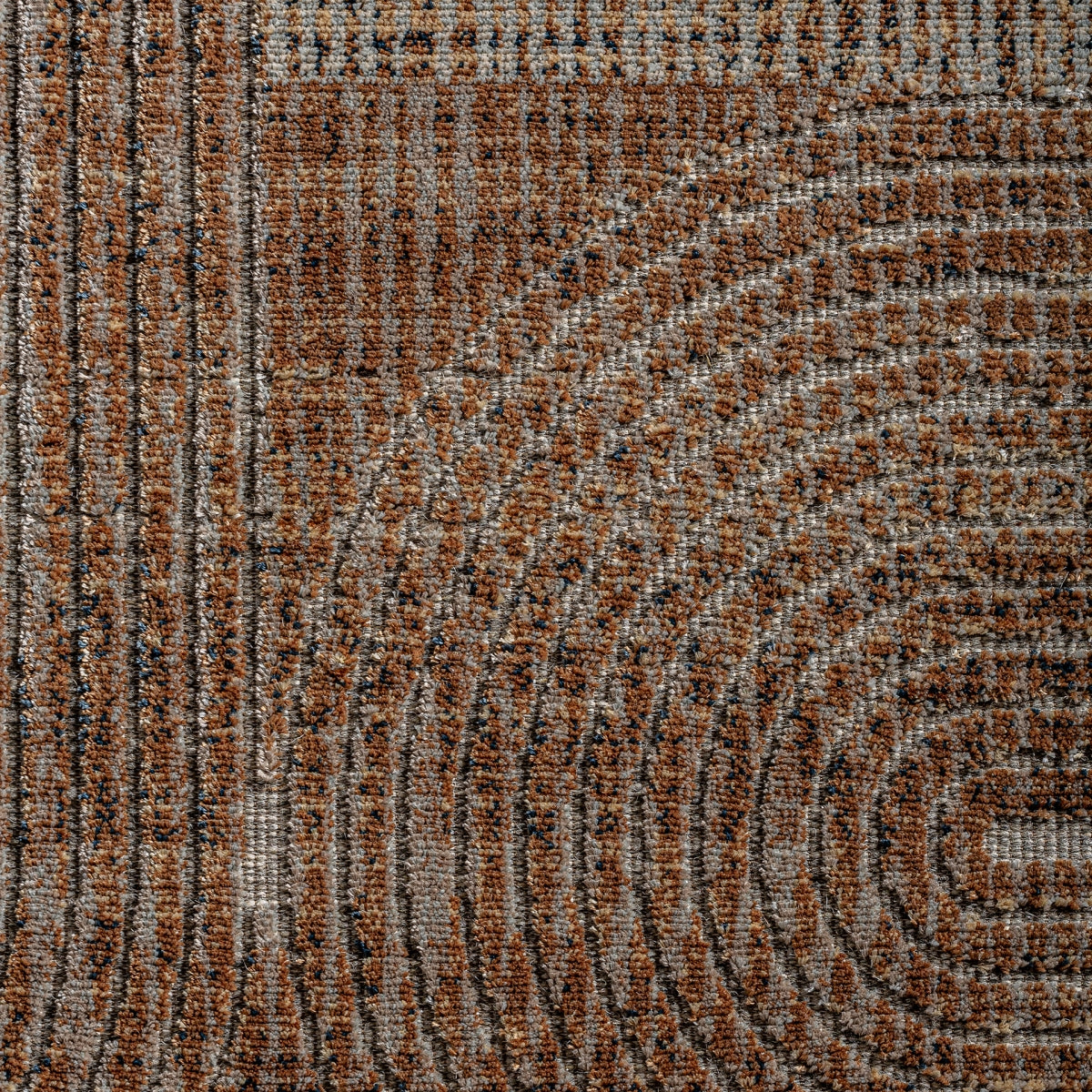 Tapis en tissu marron 240 x 340 cm | Vical Chaniya | REMO, mobilier et décoration d'intérieur