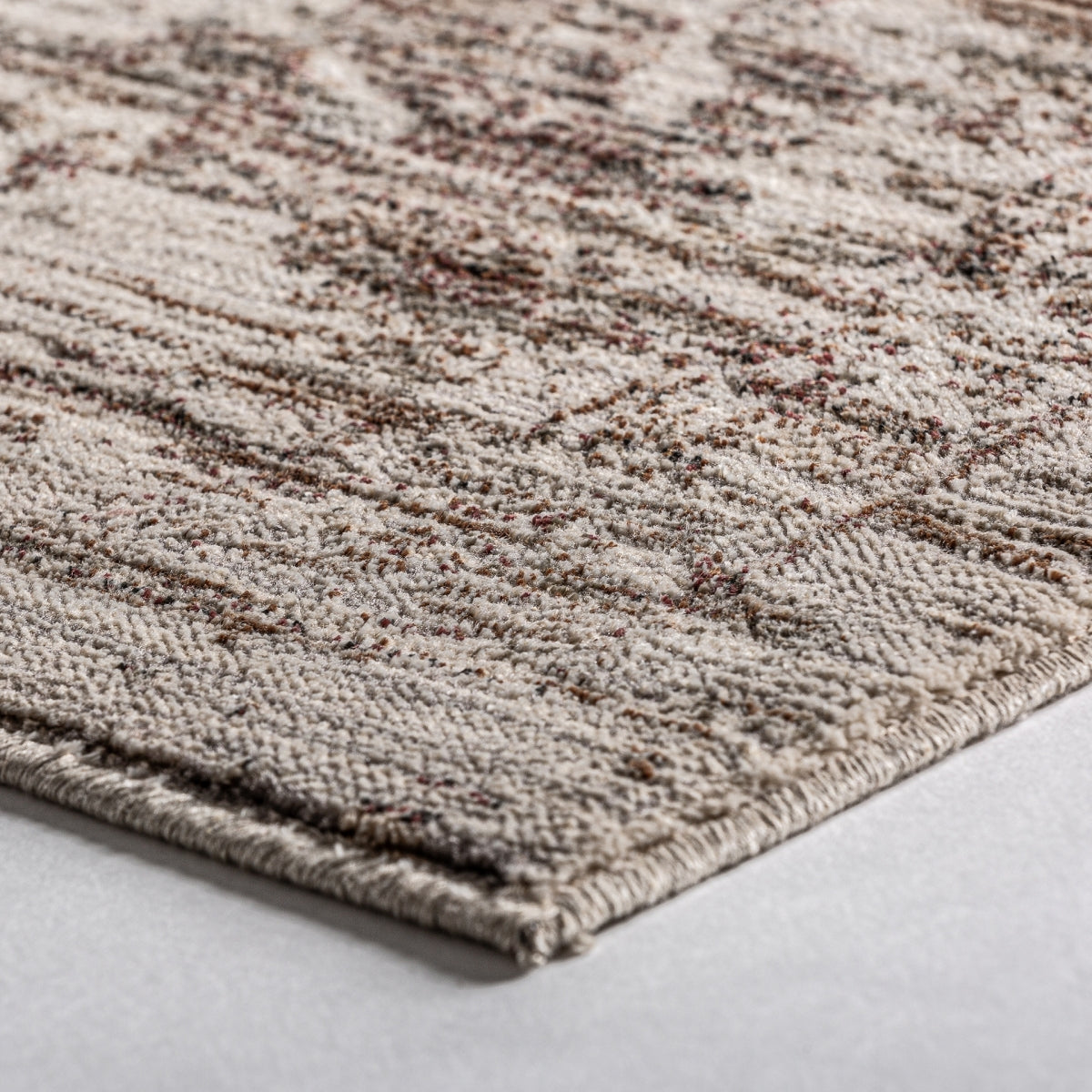 Tapis en tissu beige 240 x 340 cm | Vical Najia | REMO, mobilier et décoration d'intérieur