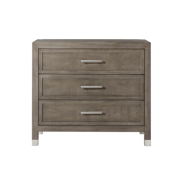 Table de chevet Raffles Nightstand Grey | Andrew Martin - vue de détail | REMO-HOME