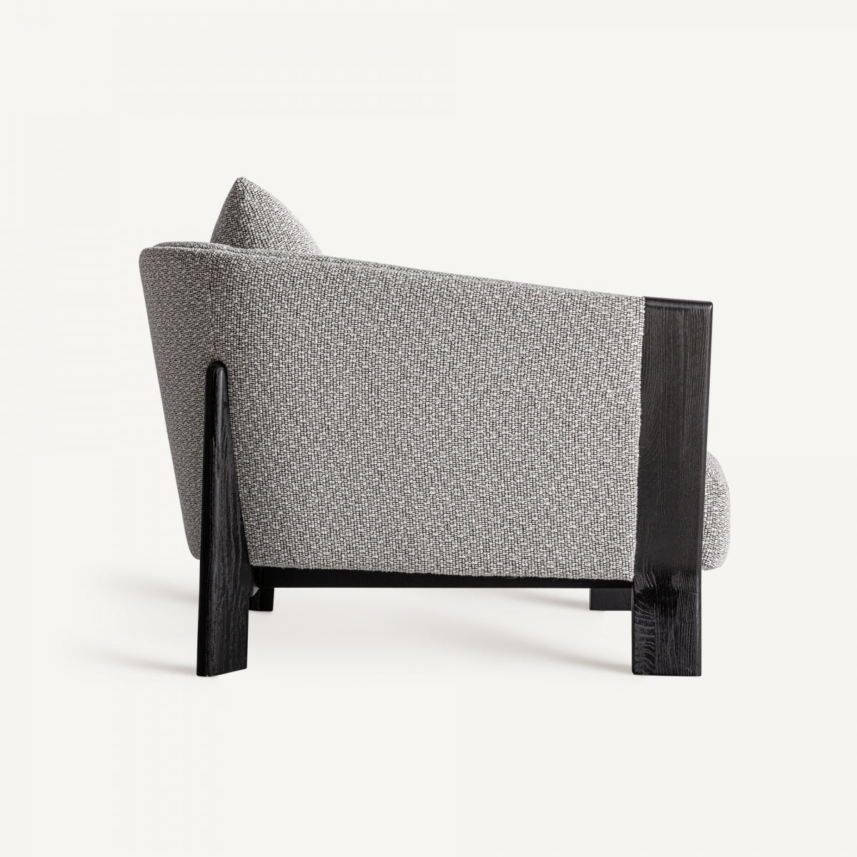 Fauteuil bouclé gris | Vical Nara | REMO, mobilier et décoration d'intérieur