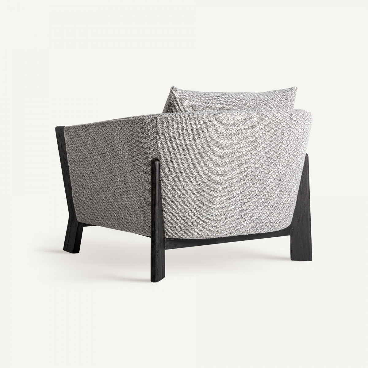 Fauteuil bouclé gris | Vical Nara | REMO, mobilier et décoration d'intérieur