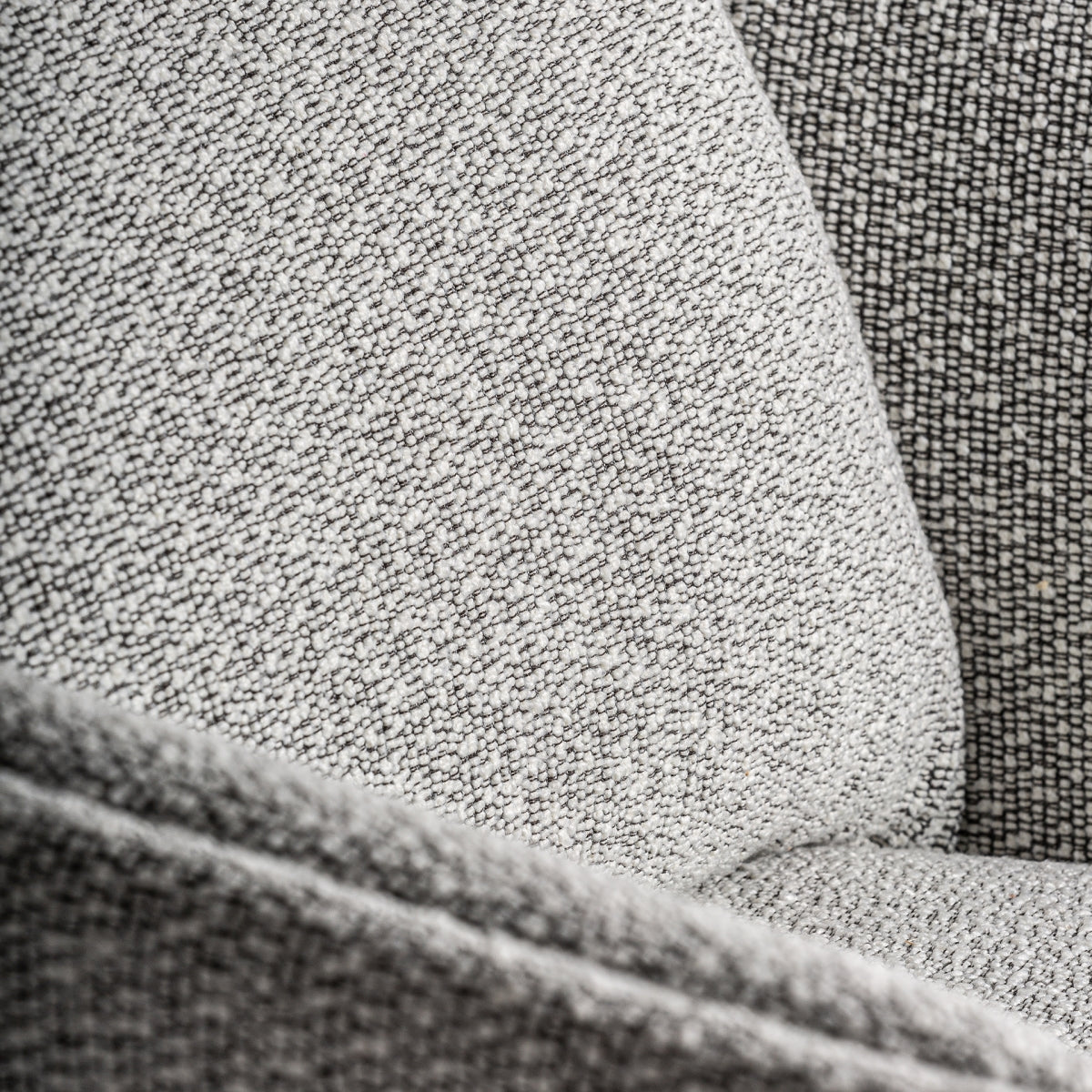 Fauteuil bouclé gris | Vical Nara | REMO, mobilier et décoration d'intérieur