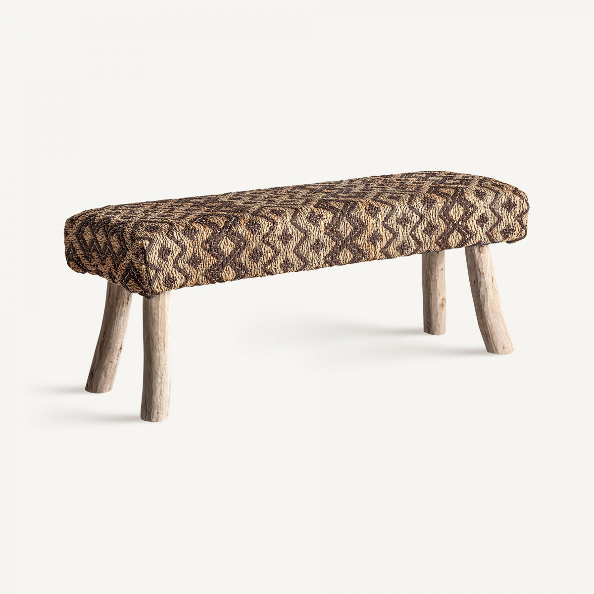 Banc en jute marron | Vical Zahur | REMO, mobilier et décoration d'intérieur