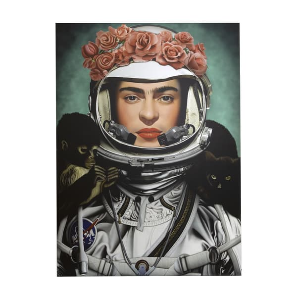 Sculpture néon Space Girl Frida | Andrew Martin - vue principale | REMO-HOME