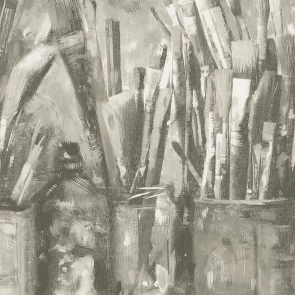 Papier peint Paintbox Sepia | Andrew Martin - vue principale | REMO-HOME