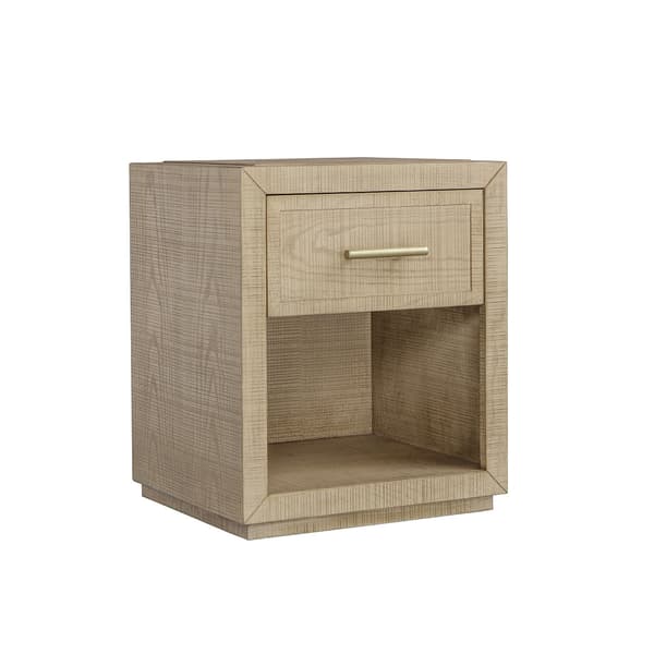 Table de chevet Raffles 1 Drawer Natural | Andrew Martin - vue principale | REMO-HOME