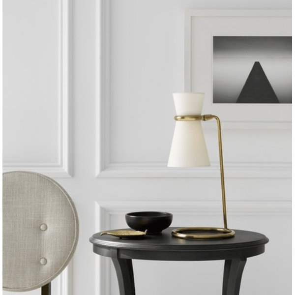 Lampe de table Clarkson Lamp Brass | Andrew Martin - vue de détail | REMO-HOME
