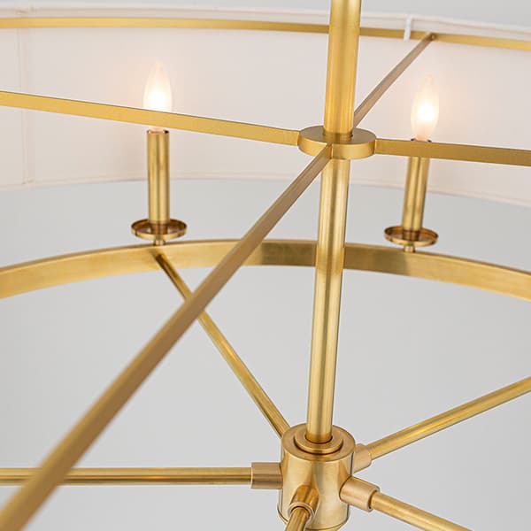 Plafonnier Durham Round | Andrew Martin - vue de détail | REMO-HOME