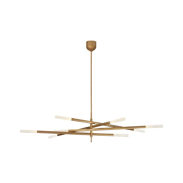 Plafonnier Rousseau Chandelier Grande Brass | Andrew Martin - vue principale | REMO-HOME