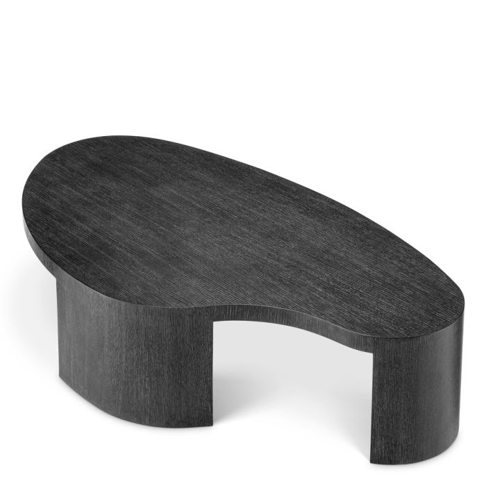 Table basse en chêne anthracite | Eichholtz Ancona