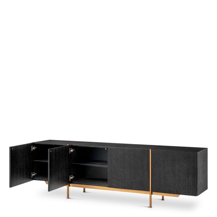 Buffet en chêne gris anthracite | Eichholtz Bazilian