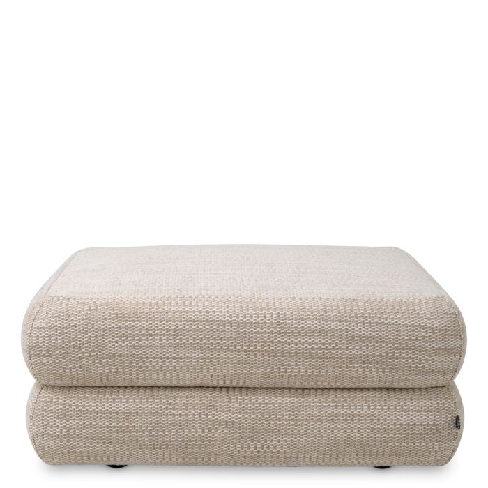 Pouf modulable en tissu sable | Eichholtz Malaga