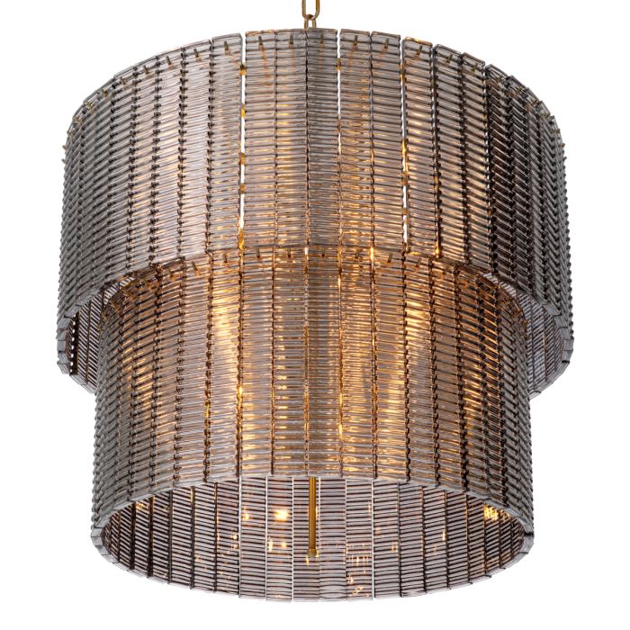 Chandelier en métal doré | Eichholtz Imperial Double - vue d'ambiance | REMO-HOME