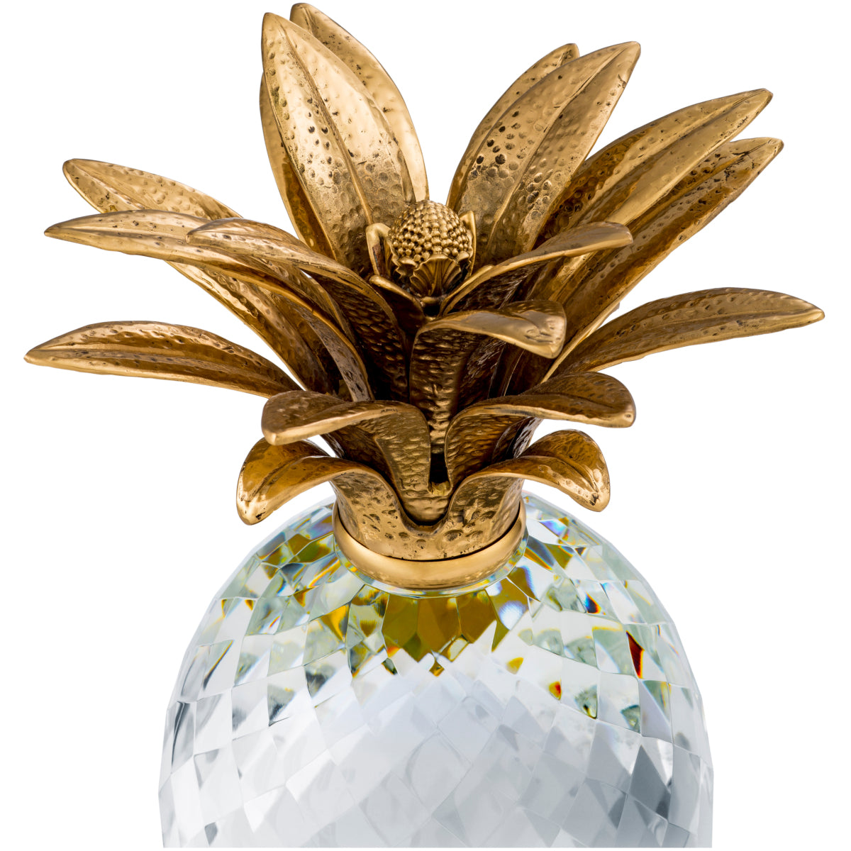 Objet en verre cristal | Eichholtz Pineapple - vue d'ambiance | REMO-HOME