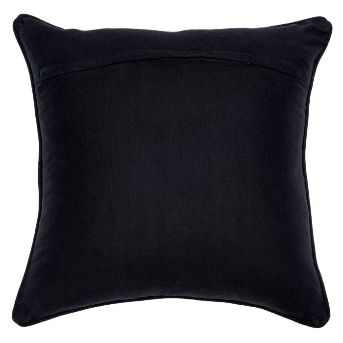 Coussin carré en tissu doré/noir | Eichholtz Spray