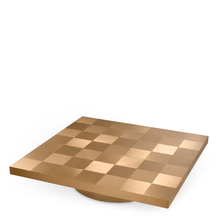 Table basse en laiton brossé | Eichholtz Laporte