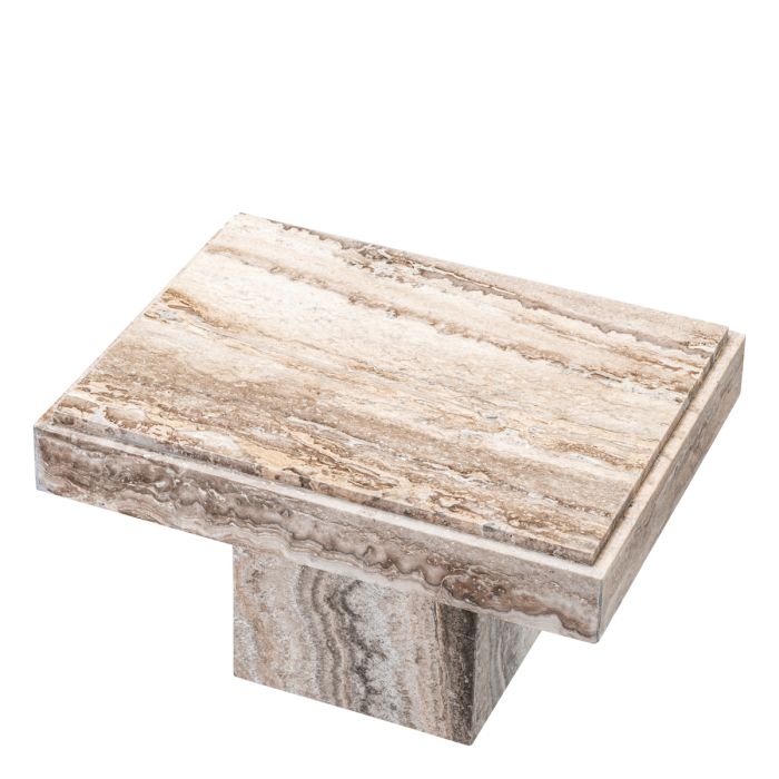 Table d'appoint en travertin | Eichholtz Sartoria