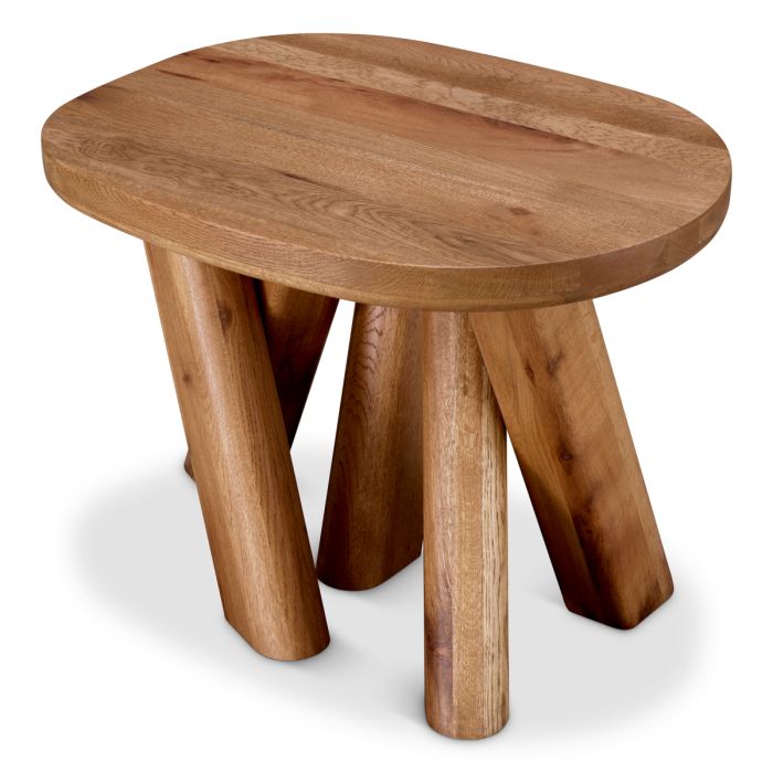 Table d'appoint en chêne marron | Eichholtz Bayshore