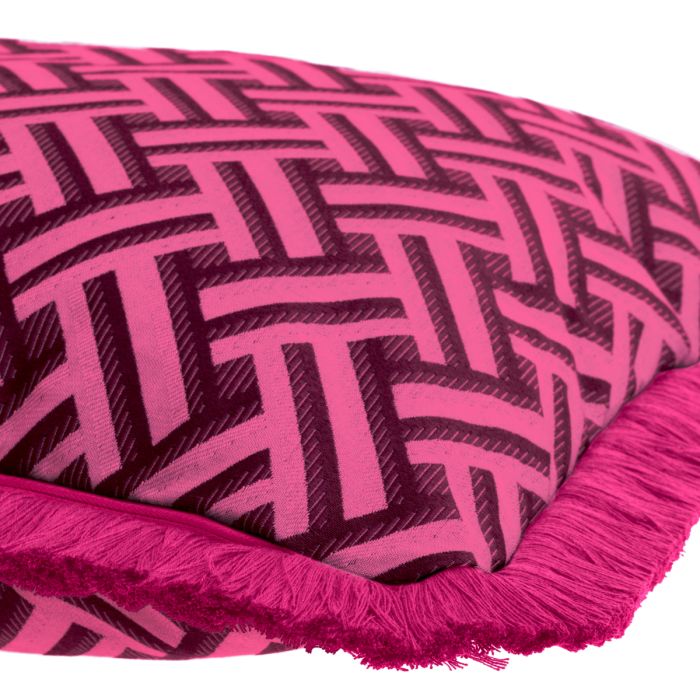 Coussin carré en tissu rose | Eichholtz Doria L