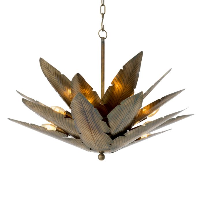 Lustre doré en laiton vieilli | Eichholtz Varano