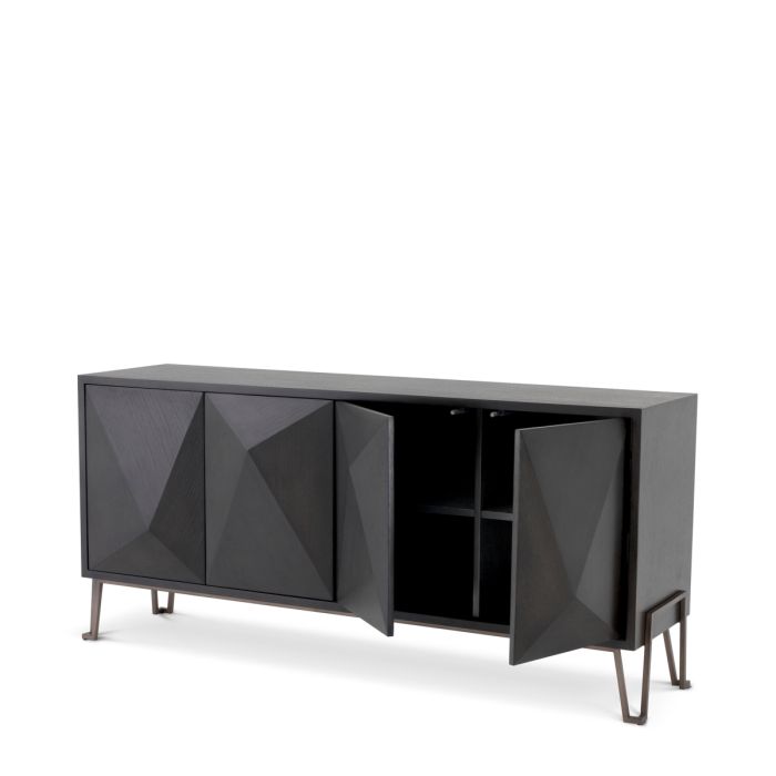 Buffet en chêne gris anthracite | Eichholtz Highland