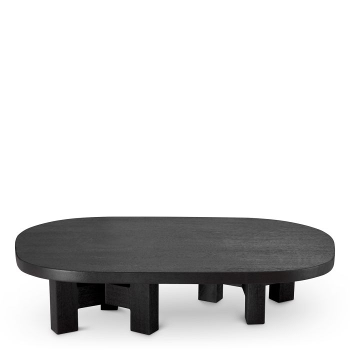 Table basse en bois anthracite | Eichholtz Libertine