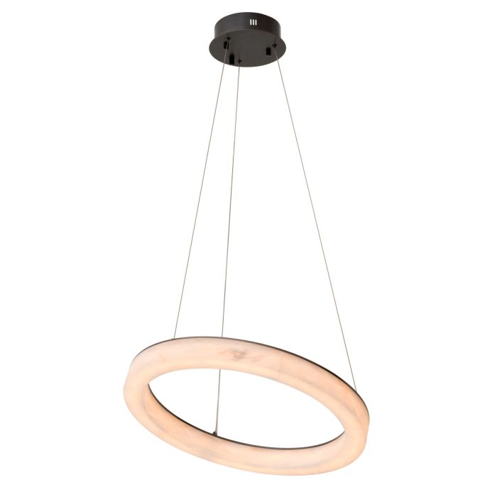Lustre en bronze et en albâtre | Eichholtz Sankt Gallen S