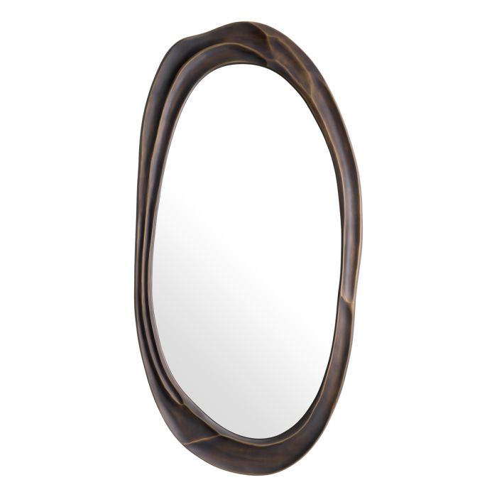 Miroir oval en bronze | Eichholtz Karma L
