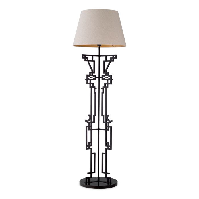 Lampadaire en laiton | Eichholtz Thomas - vue d'ambiance | REMO-HOME