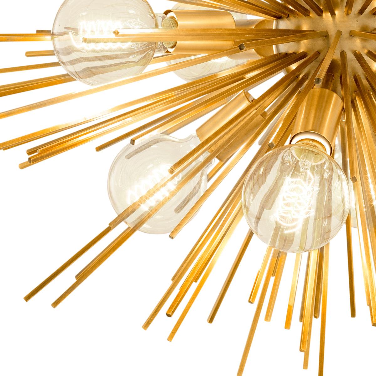 Chandelier en laiton mat | Eichholtz Boivin - vue d'ambiance | REMO-HOME