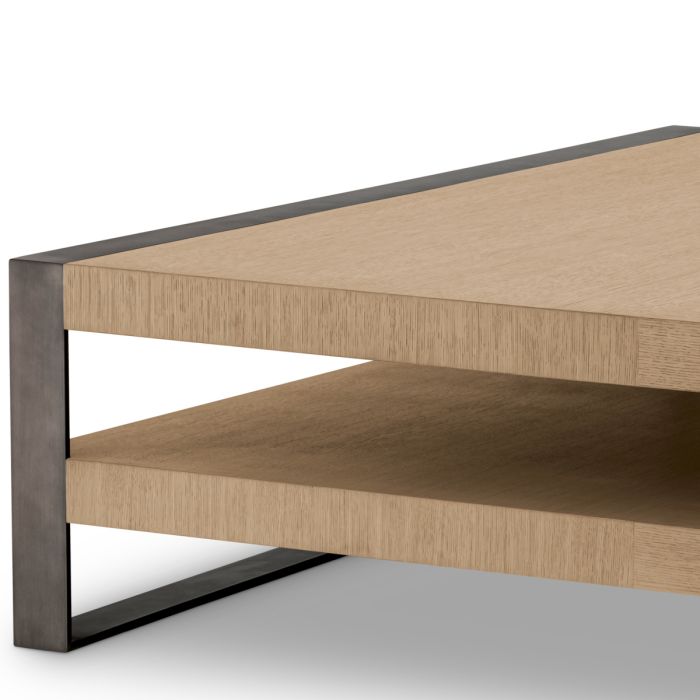 Table basse en chêne marron | Eichholtz Guiness