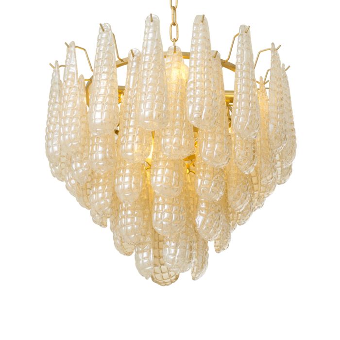 Lustre doré et verre champagne | Eichholtz Chaves S