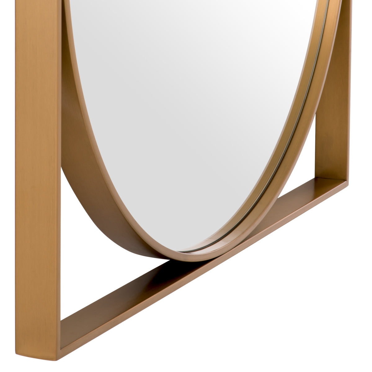 Miroir en finition laiton brossé | Eichholtz Montauk - vue d'ambiance | REMO-HOME