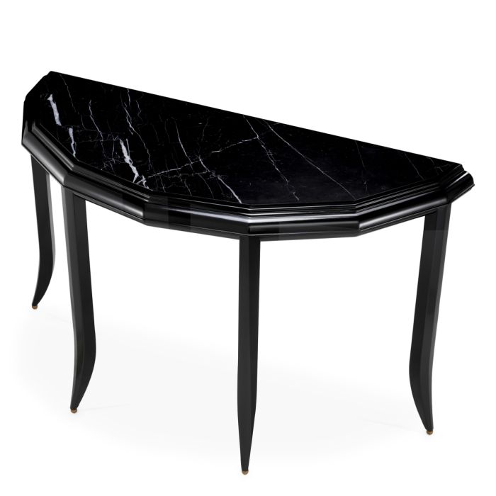 Console en marbre noir | Eichholtz Javier